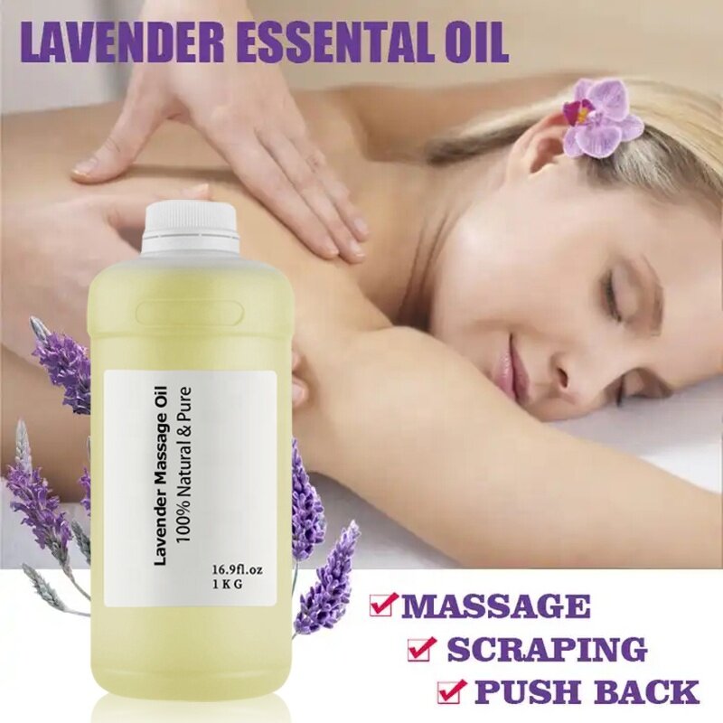 Lavender Massage Oil Supplier - 100% Natural Relaxing