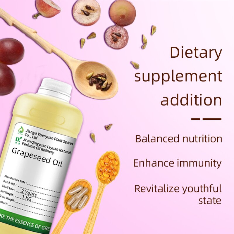 Grapeseed Oil Manufacturer - Refined for Capsules