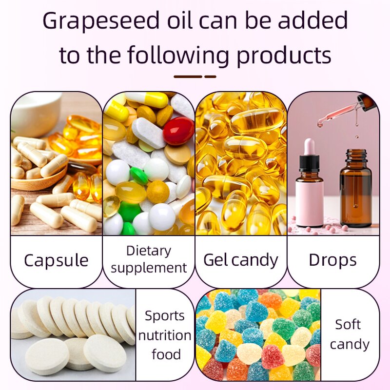 Grapeseed Oil Manufacturer - Refined for Capsules