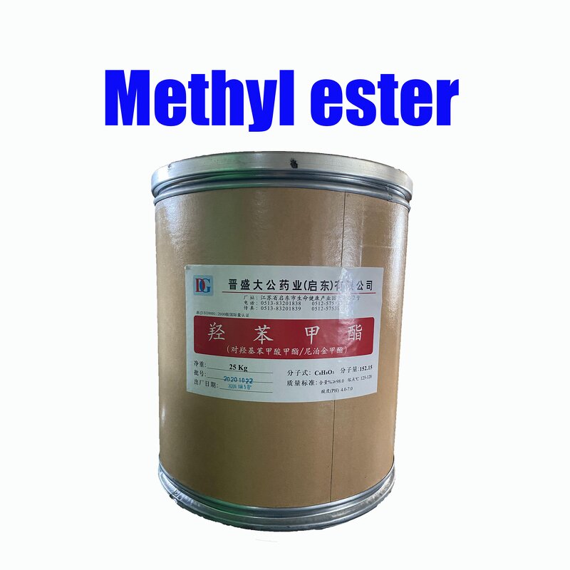 Cosmetic Preservative Manufacturer - Methyl Ester CAS 99-76-3 99.7% Purity