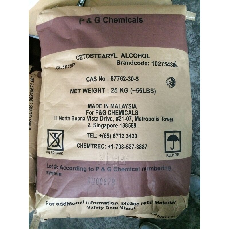 Cetostearyl Alcohol Factory - Good Price C16-18 Cosmetic Grade Emulsifier