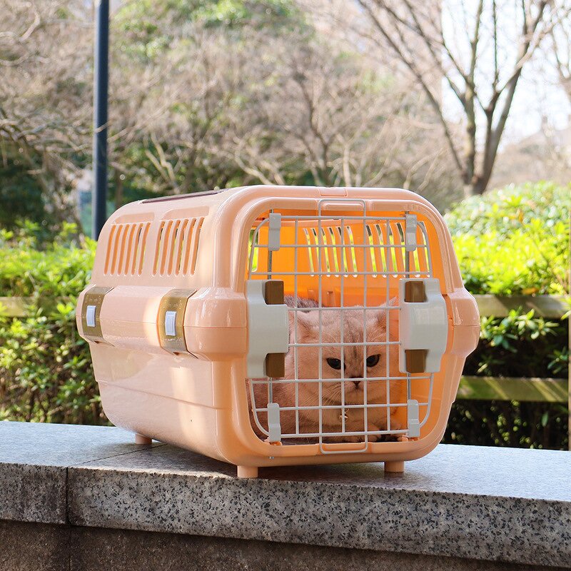 Pet Flight Carrier Supplier - Aircraft Checked Portable Cage for Small Dogs