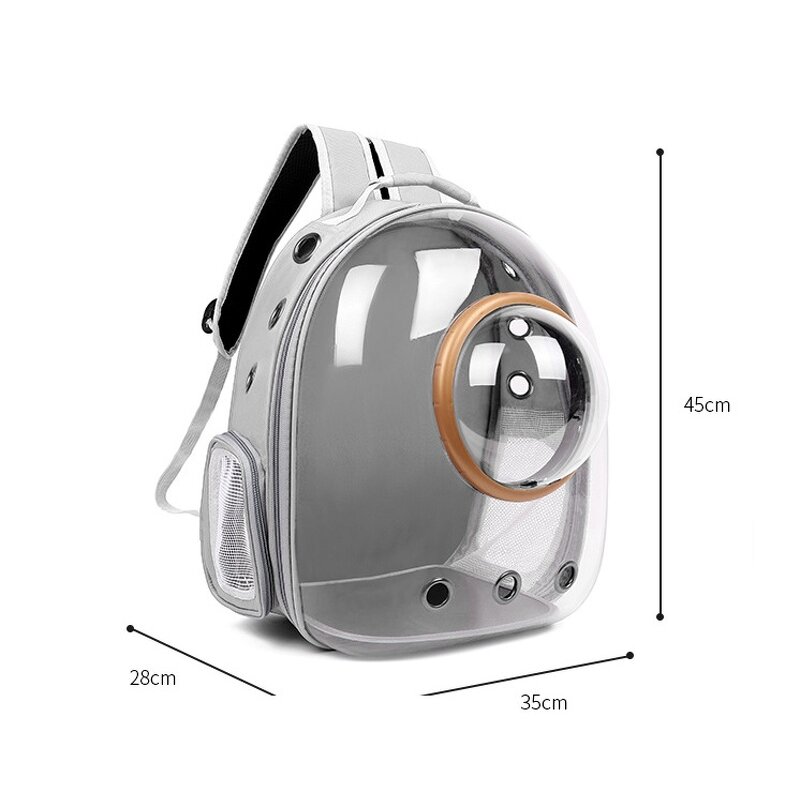 Transparent Pet Backpack Manufacturer - Breathable Space Capsule Cat Bag Wholesale