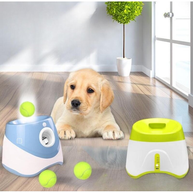 Tennis Ball Throwing Machine Factory - Automatic Pet Interactive Training Equipment