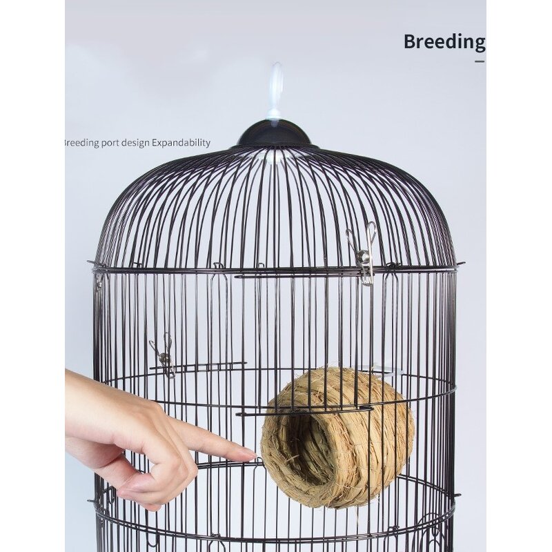 Bird Cage Supplier - Parrot Double-layer Nest Starling Cage Supplies Wholesale