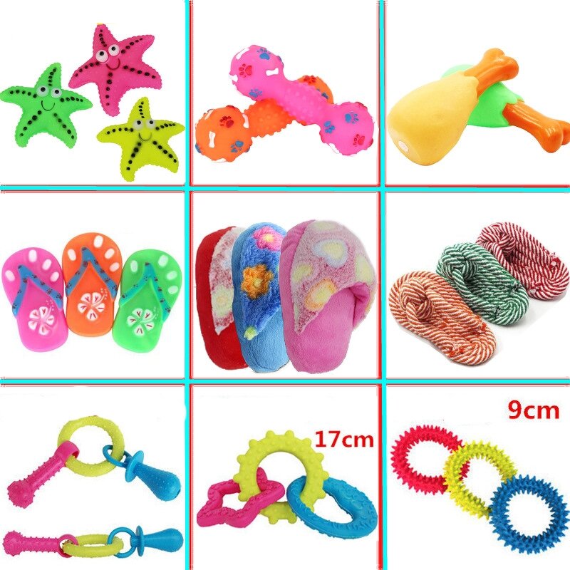 Dog Chew Toy Manufacturer - Non-toxic Cotton Knotted Teething Toy 15pcs Set