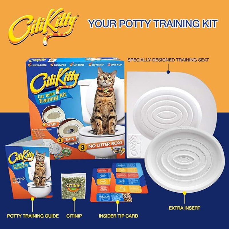 Cat Toilet Training Kit Supplier - CitiKitty One Pack Litter Box Trainer