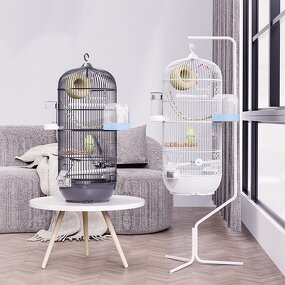Bird Cage Supplier - Parrot Double-layer Nest Starling Cage Supplies Wholesale
