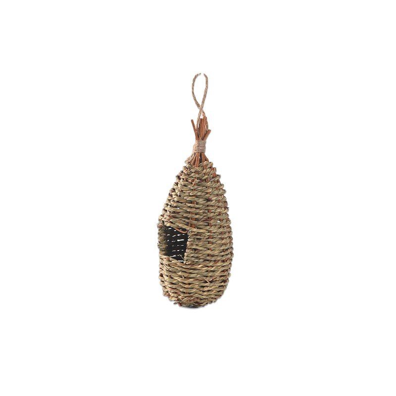 Handmade Bird Nest Supplier - Straw Outdoor Decoration Nest for Kindergarten