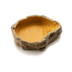 Reptile Toy Supplier - Small Horned Frog Water Basin Landscaping Feeder