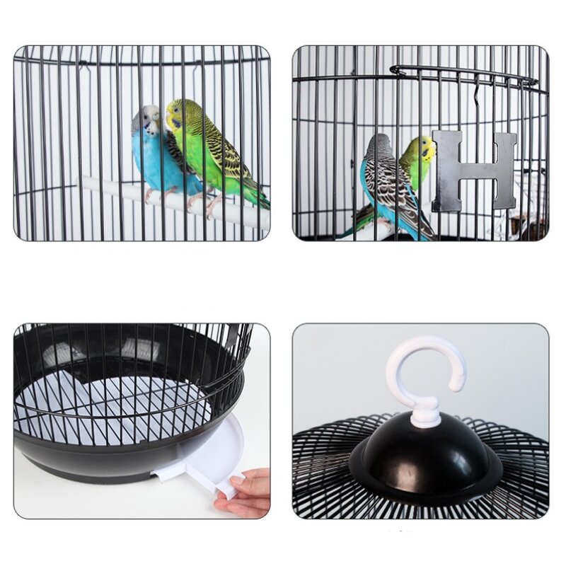 Bird Cage Supplier - Parrot Double-layer Nest Starling Cage Supplies Wholesale