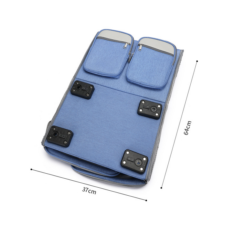 Pet Backpack Factory - Trolley Silent Universal Wheel Folding Cat Carrier