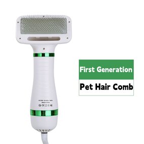 Pet Hair Comb Factory - 2-in-1 Hot Air Comb Blow Dry Comb Cleaning Integrated