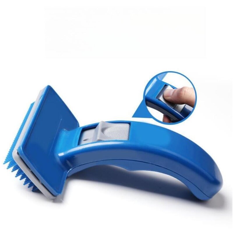 Dog Hair Brush Supplier - Pet Hair Removal Self-cleaning Comb Grooming Tool