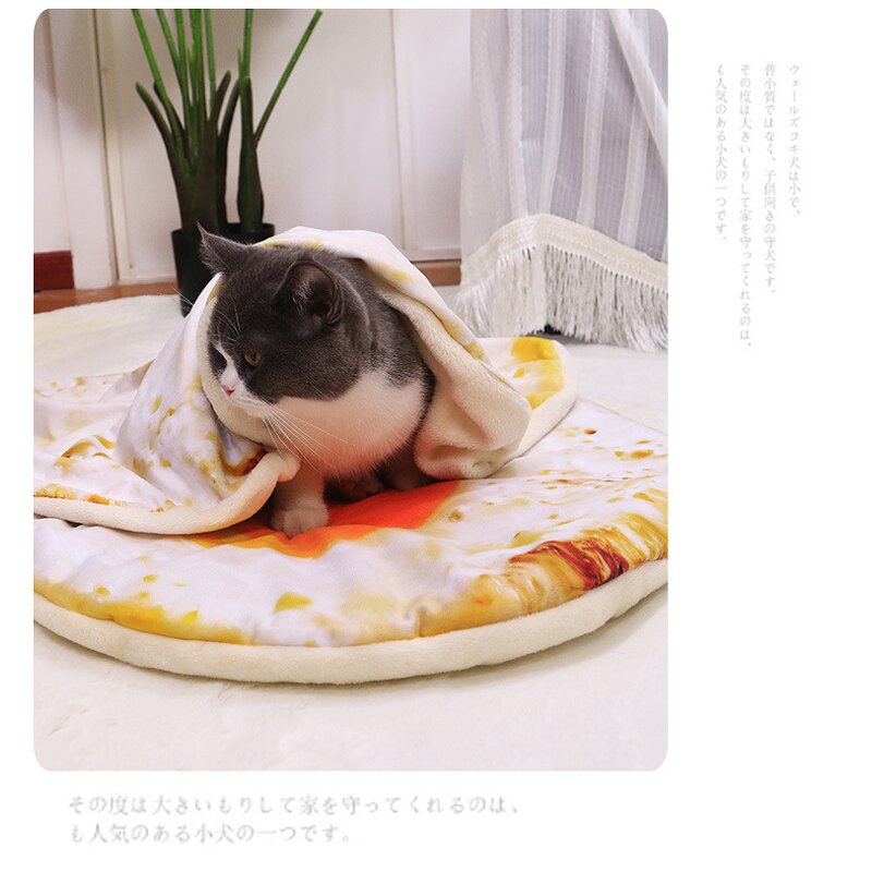 Cat Sleeping Mat Factory - Thickened Plush Floor Mat Nest Winter Warm Blanket