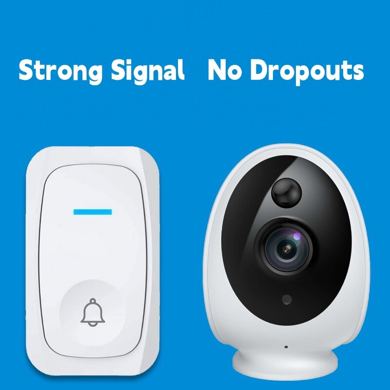 Smart Pet Camera Supplier - Battery Wireless Doorbell Monitor Two-in-one