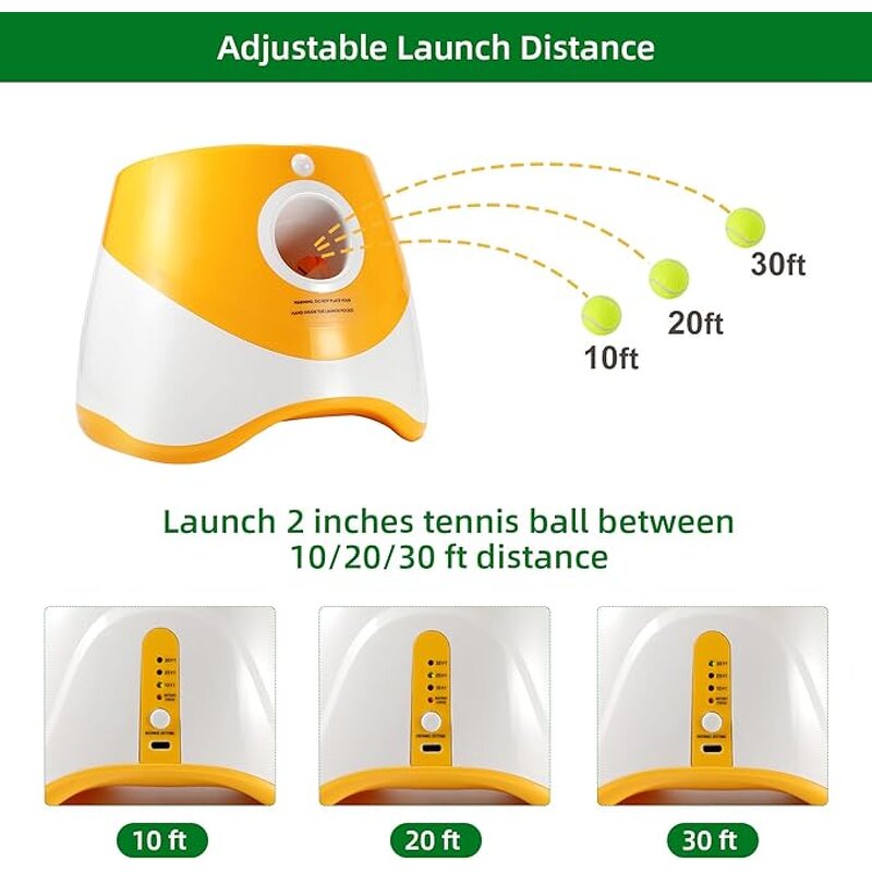 Ball Launcher for Dogs Manufacturer - Automatic Thrower Machine with Tennis Balls