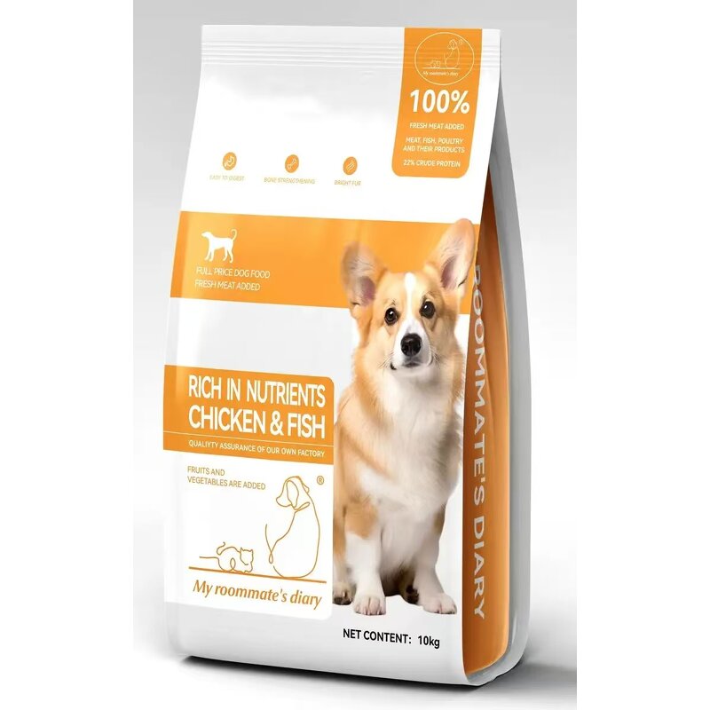 Dry Dog Food Manufacturer - OEM Bulk High Protein Natural Premium Chicken Fish