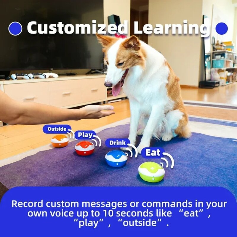 Dog Buttons Manufacturer - Talking Communication Starter Pack Clicker Trainer