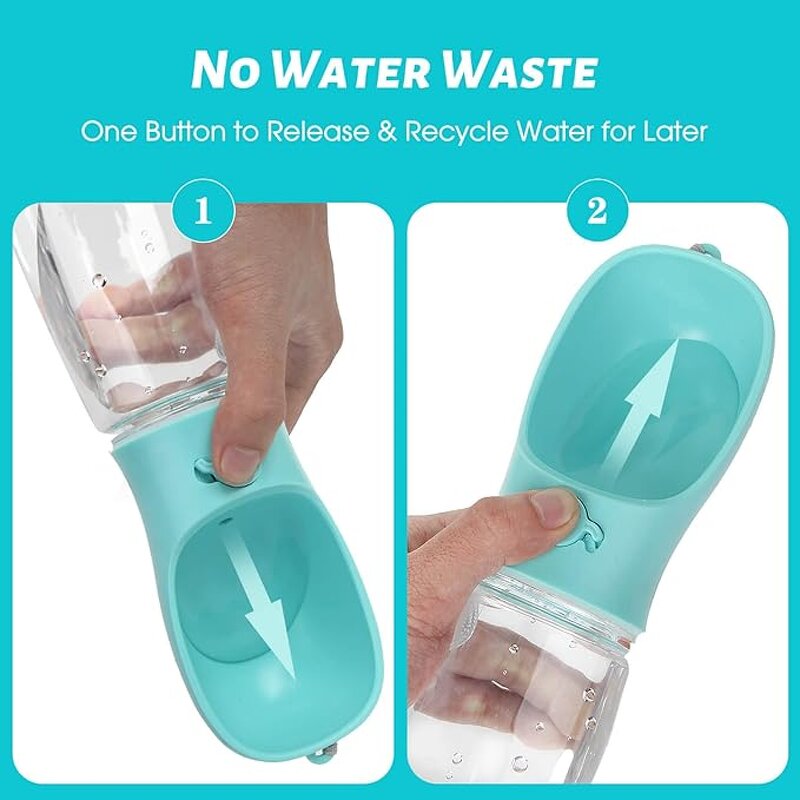 Dog Water Bottle Supplier - Leak Proof Portable Outdoor Walking Drinking Feeder