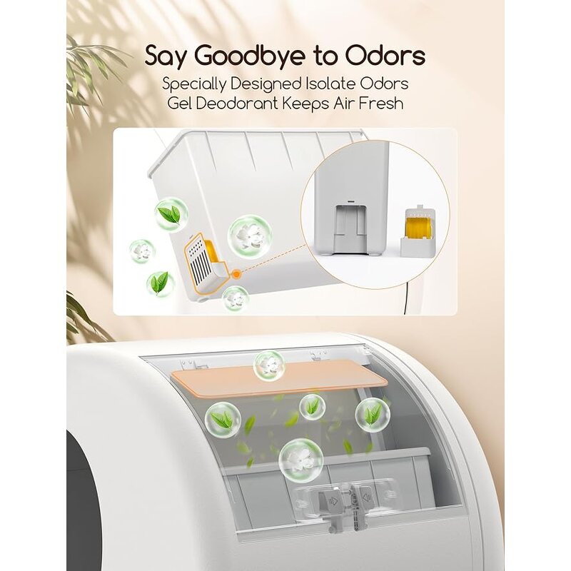 Smart Cat Litter Box Factory - Self-Cleaning Safety Protection APP Control