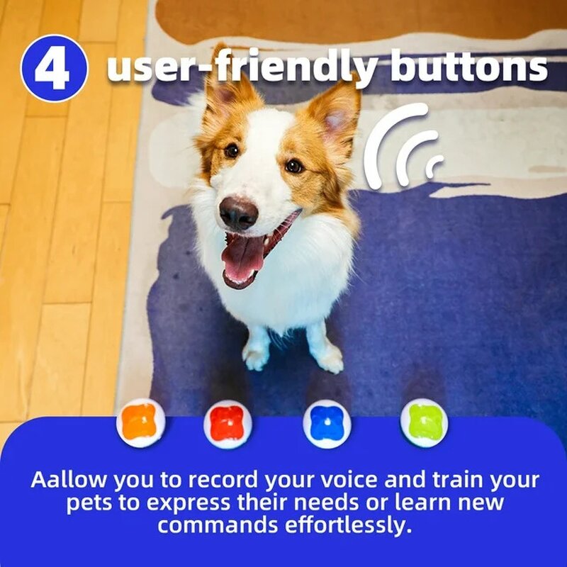 Dog Buttons Manufacturer - Talking Communication Starter Pack Clicker Trainer