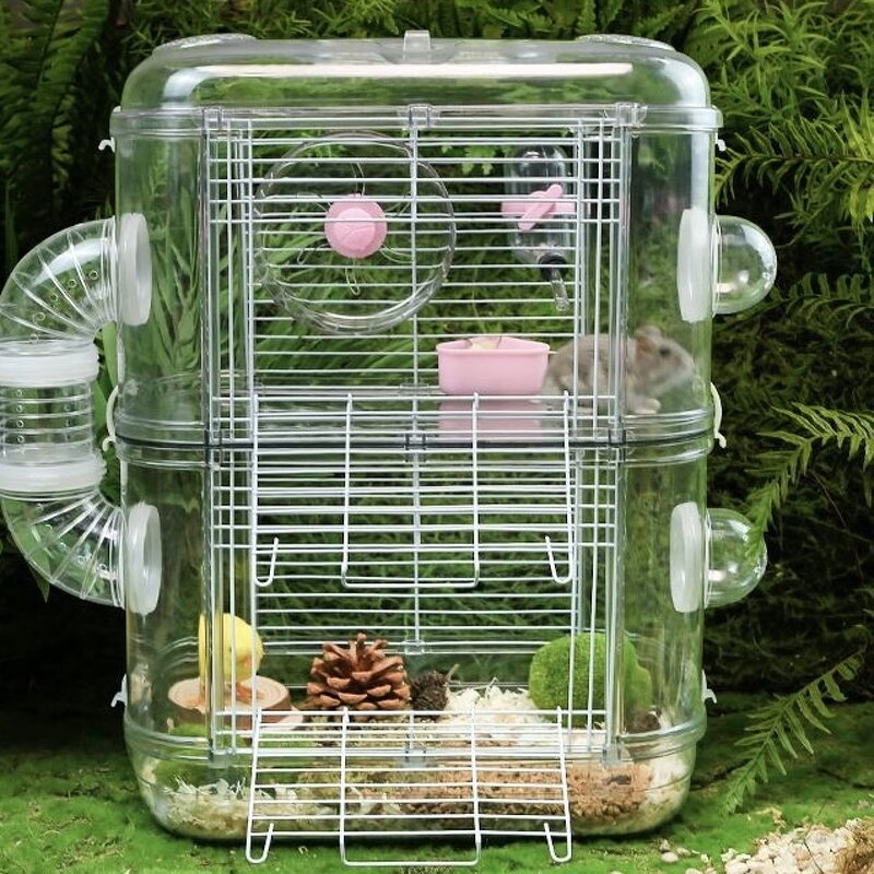Bird Travel Carrier Factory - Iron Cage for Parrots Conures Cockatiels White
