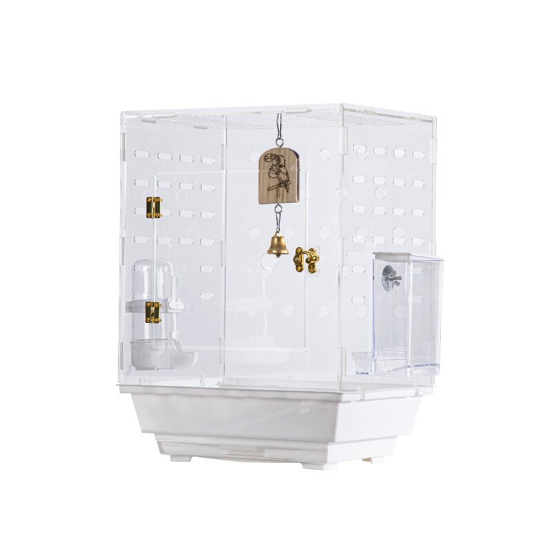 Acrylic Birdcage Manufacturer - Panoramic Transparent Breeding Box Set Wholesale