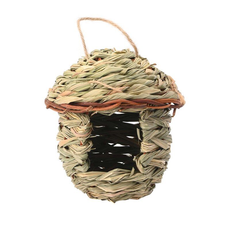 Handmade Bird Nest Supplier - Straw Outdoor Decoration Nest for Kindergarten