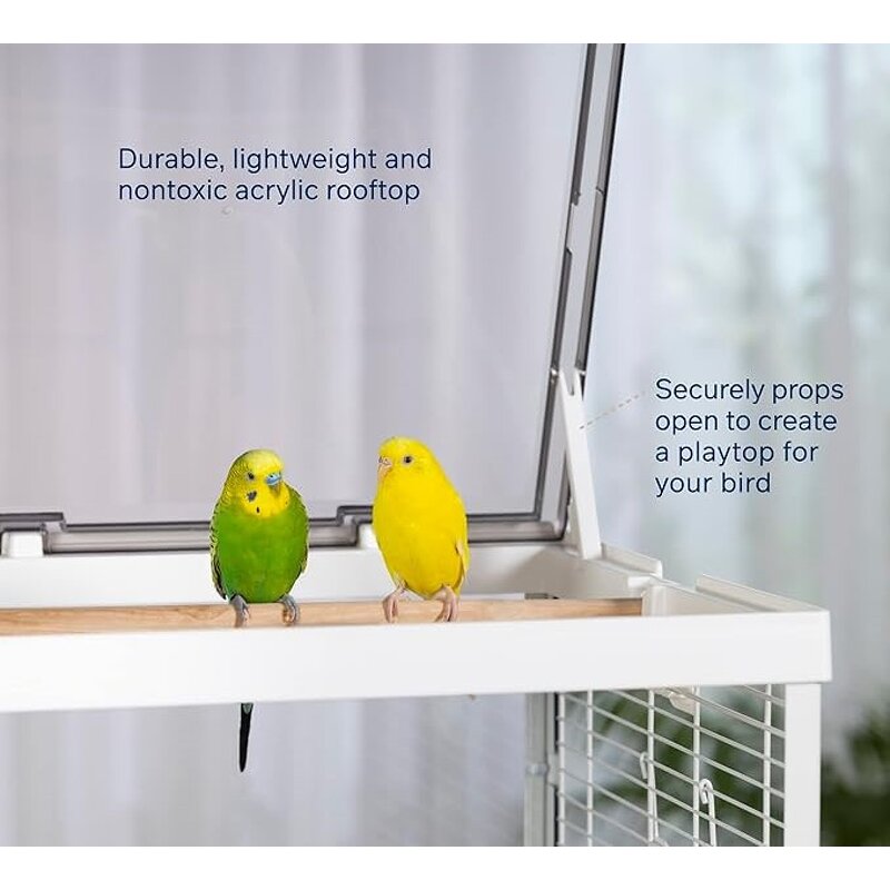 Acrylic Birdcage Manufacturer - Panoramic Transparent Breeding Box Set Wholesale