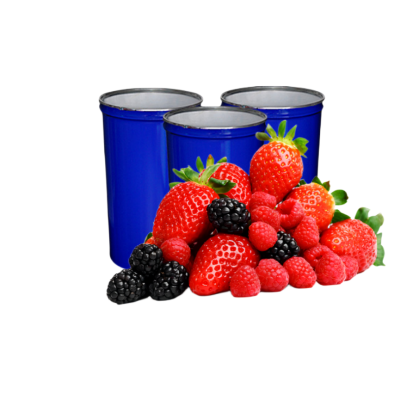 Aseptic Bag Steel Barrel 200kg Pure Natural Beverage Drink Raw Material Fruit Puree Kiwi Fermented Juice