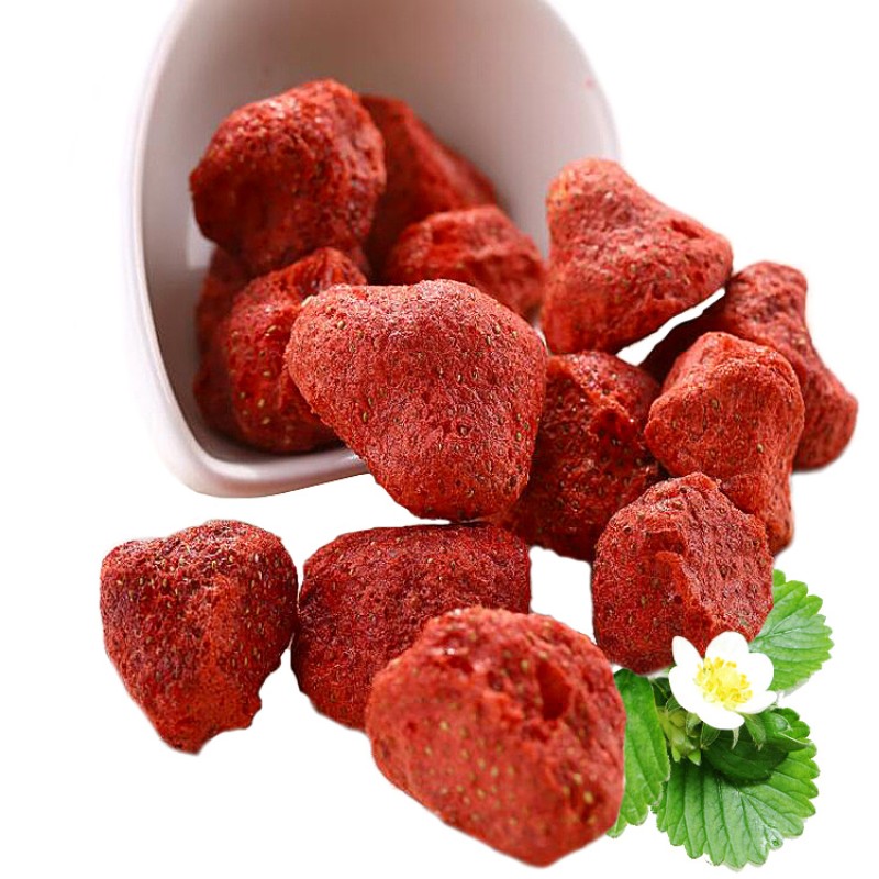 Wholesale Natural Pure Fd Freeze Dried Strawberry Freeze Dried Fruit