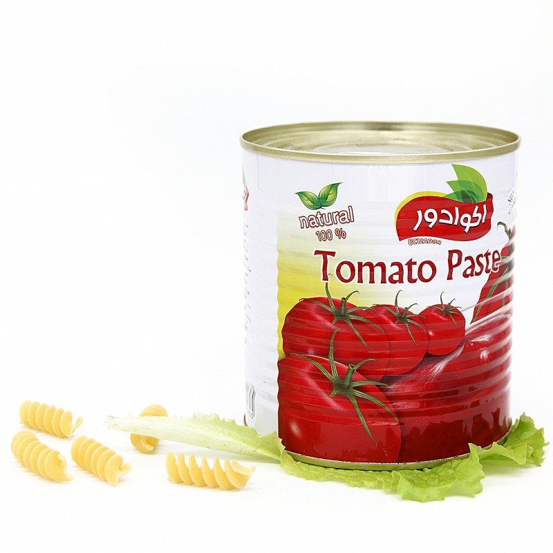 New Season Fresh Taste Natural Product Brix 36 38 70g 140g 210g 400g 800g Tomato Paste Tin Packing