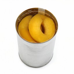 Canned Yellow Peach Slice Fruit Syrup Pulp
