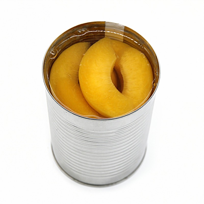 Canned Yellow Peach Slice Fruit Syrup Pulp