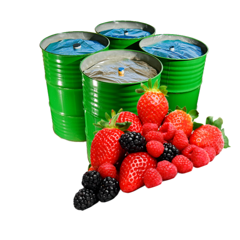 Brix 19 TA 0.2 Aseptic Bag Drum 200kg Pure Natural Beverage Drink Raw Material Fruit Puree Orange Fermented Juice