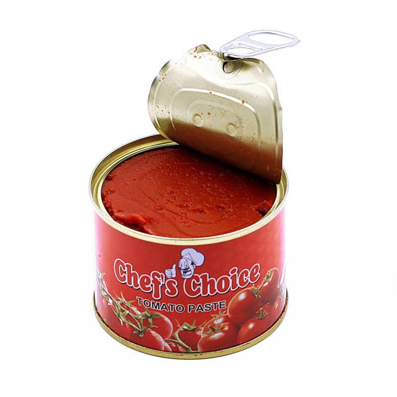 New Season Fresh Taste Natural Product Brix 36 38 70g 140g 210g 400g 800g Tomato Paste Tin Packing
