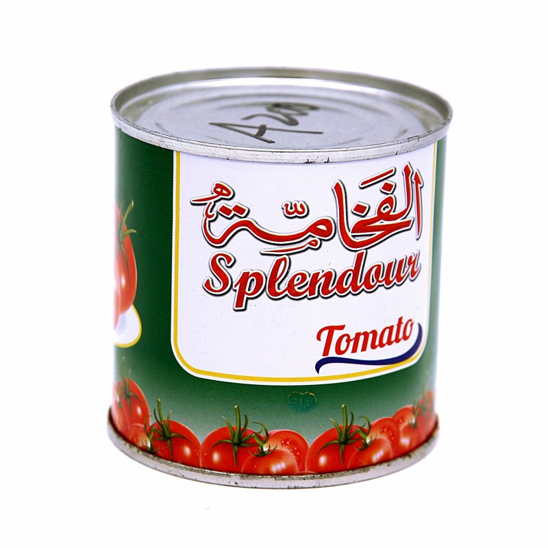 New Season Fresh Taste Natural Product Brix 36 38 70g 140g 210g 400g 800g Tomato Paste Tin Packing