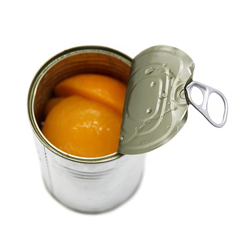 New Season Canned Yellow Peach Halves Fruit Syrup Pulp