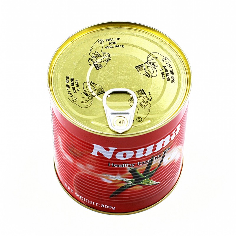 New Season Fresh Taste Natural Product Brix 36 38 70g 140g 210g 400g 800g Tomato Paste Tin Packing