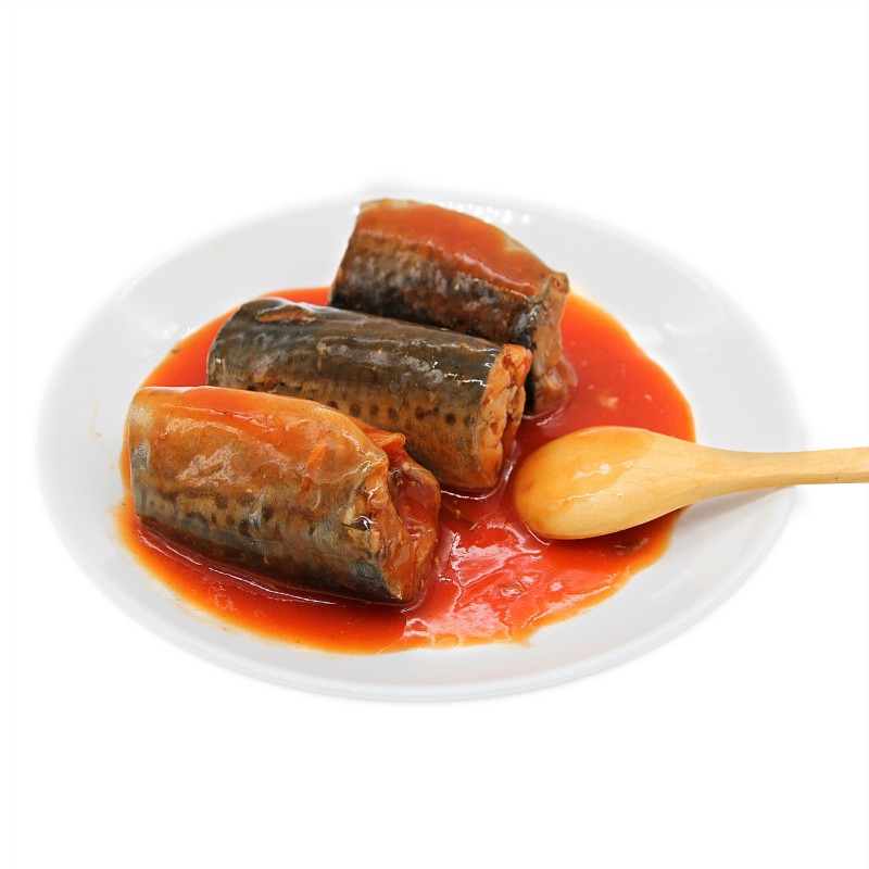 New Season Wholesale Factory Price Canned Mackerel in Tomato Sauce Fish Chunks