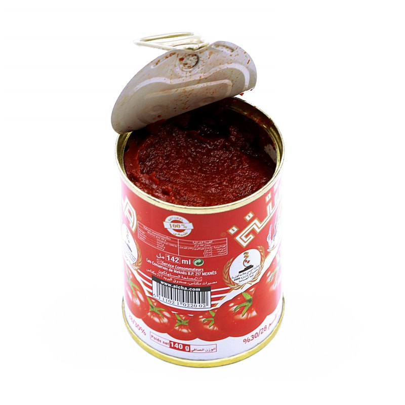 New Season Fresh Taste 36-38 Brix Natural Tomato Paste 70g-800g Tin Packing Ketchup Range