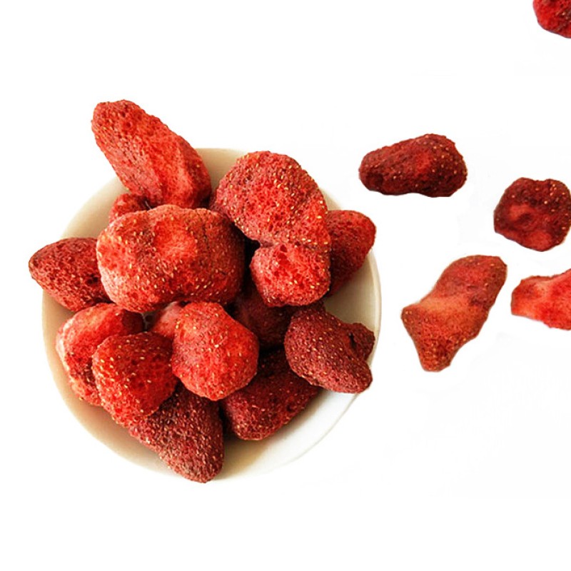 Wholesale Natural Pure Fd Freeze Dried Strawberry Freeze Dried Fruit