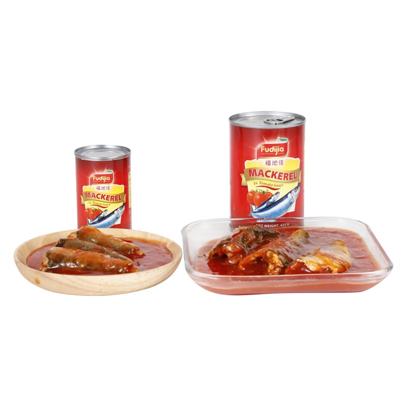 New Season Wholesale Factory Price Canned Mackerel in Tomato Sauce Fish Chunks
