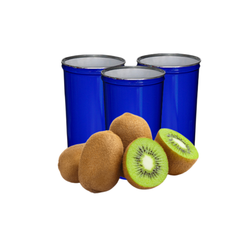 Aseptic Bag Steel Barrel 200kg Pure Natural Beverage Drink Raw Material Fruit Puree Kiwi Fermented Juice