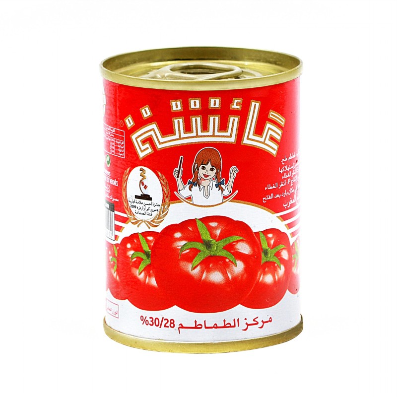 Fresh Taste Natural Product Tomato Paste Brix 36-38 70g-800g Tin Packing Ketchup Range 140g 210g 400g Sizes Available
