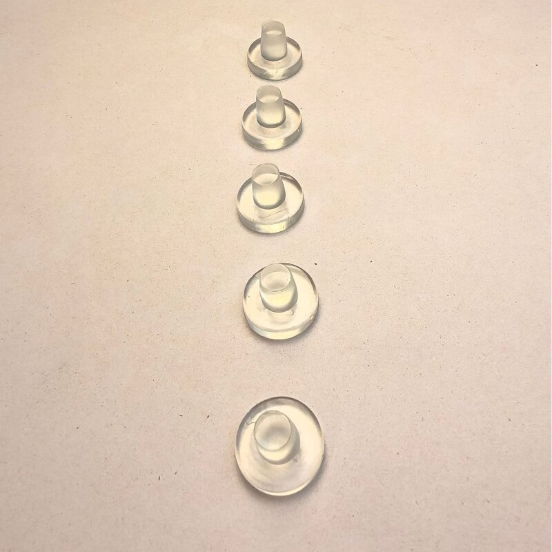 Silicone Ear Plugs Factory - Pure Anti-Drop Plastic Transparent Belly Button Shape Change