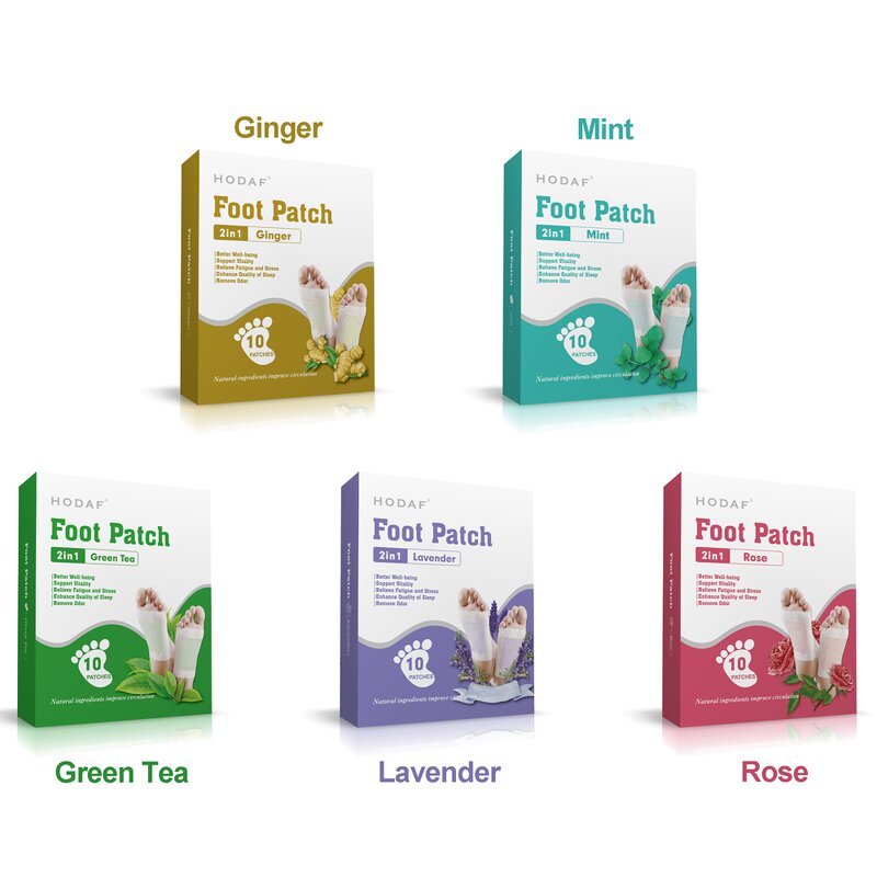 Natural Foot Pads Supplier - Chinese Ingredients Detox Disposable Safe to Use