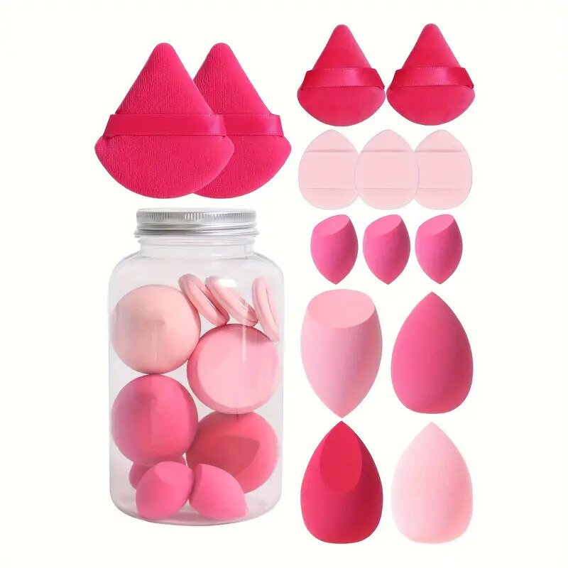 Makeup Egg Set Supplier - Hot Selling Fashion Multi-Color Beauty Egg with Ribbon