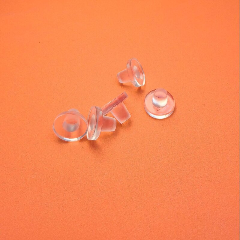 Silicone Ear Plugs Factory - Pure Anti-Drop Plastic Transparent Belly Button Shape Change